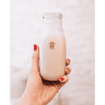 thumbnail image 2 of Almond Cow Glass Milk Bottles, Set of 2, 2 of 6