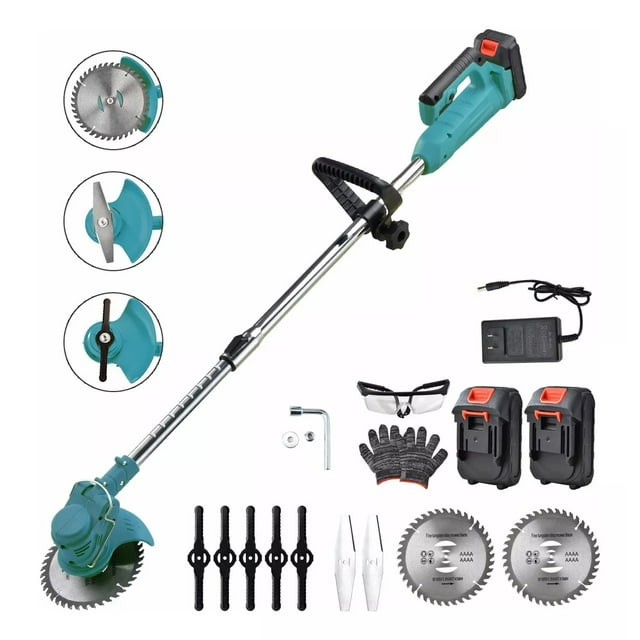 Desbrozadora Inalámbrica Electrica FRIMARK Cortadora Pasto