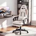 thumbnail image 2 of Gymax Gaming Chair w/ Headrest Reclining Backrest Lumber Support Linkage Armrests, 2 of 10