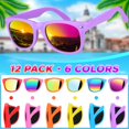 thumbnail image 3 of Gafas de sol GINMIC Kids con protección UV400, paquete de 12, para niños de 3 a 8 años, 3 of 7