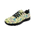 thumbnail image 3 of Psesaysky Yellow Printed Running Shoes for Women for Barbers Lightweight Breathable Walking Sneakers Anti-Slip Durable Tennis Shoes for Women, 3 of 8