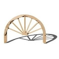 thumbnail image 1 of Creekvine Designs FWHW36CVD 36 in. Treated Pine Half Wagon Wheel, 1 of 1
