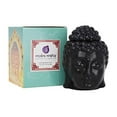 thumbnail image 4 of Mudra Crafts Oil Burner, Candle Warmer, Black Buddha Statue Decor for Scented Wax, Fragrance Melt, Essential Oil, 4 of 6