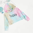thumbnail image 2 of Mikilon Sweatshirts for Teen Girls Size 2-11 Gradient Color Graphic Hoodies Fashion Comfortable Long Sleeve Shirts Fall and Winter Round Neck Casual Cute Clothes, 2 of 5