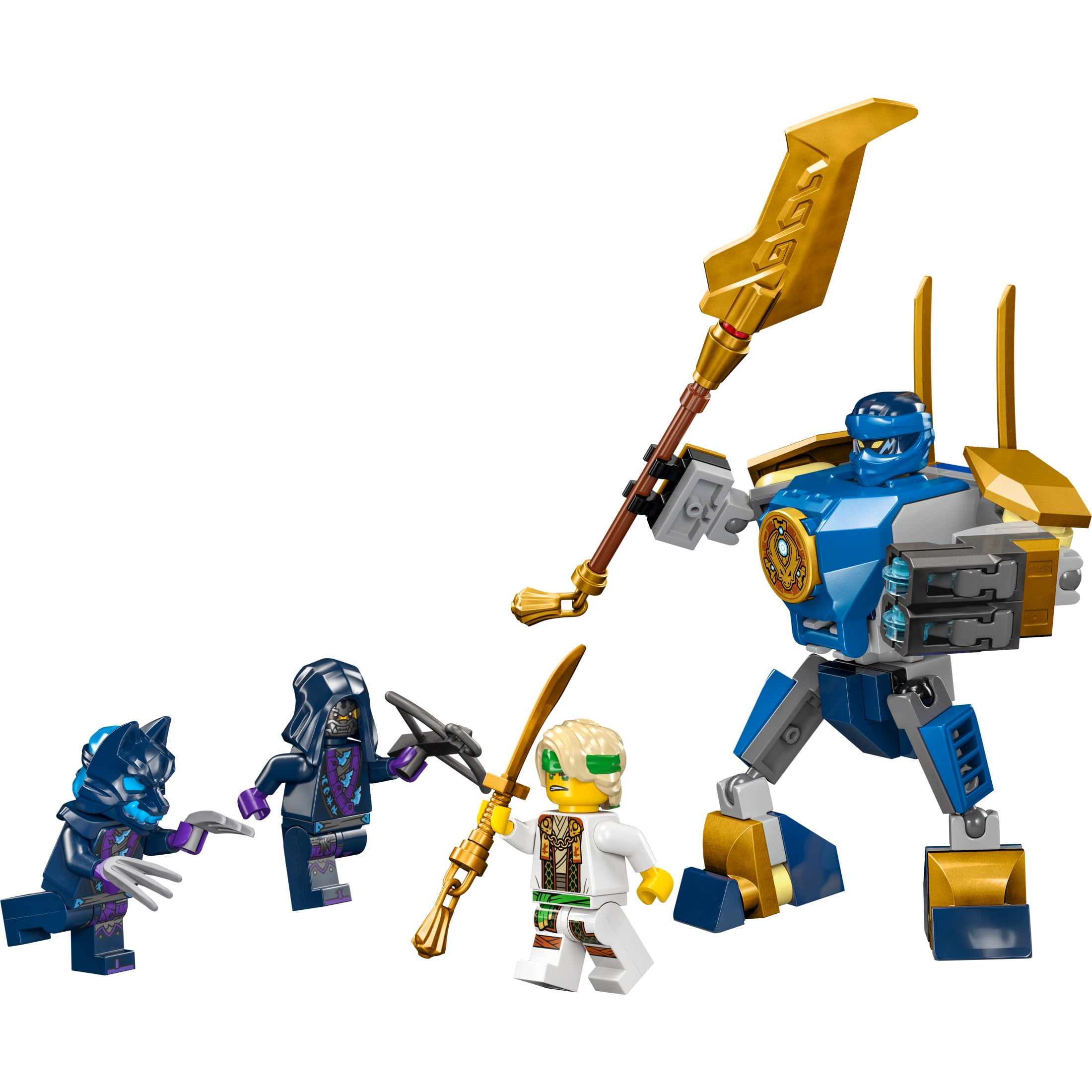 LEGO NINJAGO Jay's Robot Kit Building Mech Battle Pack Toy with