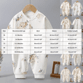 thumbnail image 3 of Baby Girl Rompers Newborn Clothes With Snap Button, 3 of 5