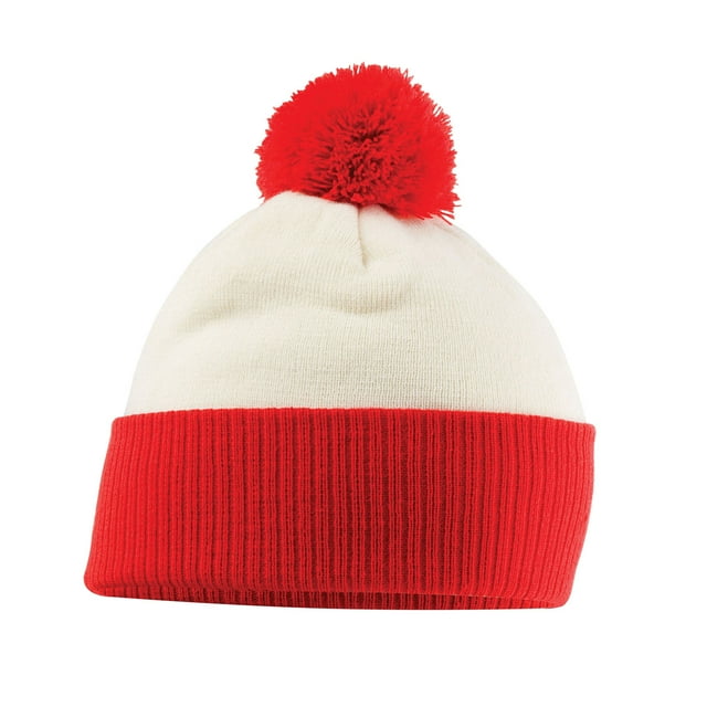 Beechfield Adult Snowstar Two Tone Beanie