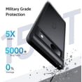 thumbnail image 2 of Designed for Pixel 7a Case, Shockproof Bumper Case for Google Pixel 7a, Slim Anti-Scratch Translucent Matte Hard PC Back & Soft Edge Protective Cover for Pixel 7a 6.1", Black, 2 of 13