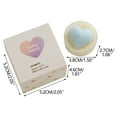 thumbnail image 3 of Round Heart Shaped Scented Candle, Aromatherapy Decor for Birthday Arrangements and Romantic Ambiance, Long Burn Time(A), 3 of 6