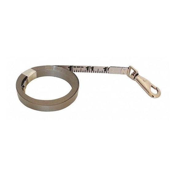 Us Tape 50 ft Oil Gauging Tape Measures, 1/2 in Blade 58919