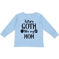 thumbnail image 3 of Inktastic Future Goth Like my Mom with Skulls Boys or Girls Long Sleeve Toddler T-Shirt, 3 of 5