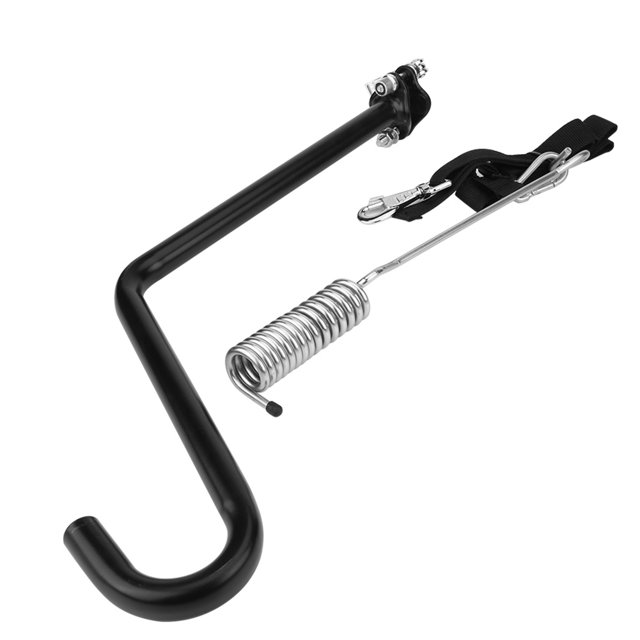 Ciclismo seguro con tu amigo peludo, distanciador ajustable para paseos suaves, correa para bicicleta para perros con manos libres