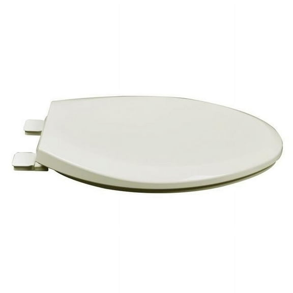 Plumbing Technologies 2F1E8-02 Slow Close Premium Plastic Elongated Toilet Seat- Linen & Biscuit