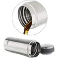 thumbnail image 2 of Milton Optima Double Walled Vacuum Insualted Food Flask, Soup Flask, Food Container, 420 ml | 14 oz | Hot and Cold for Long Hours, 18/8 Stainless Steel, Rust and Leak-Proof, BPA-Free | Silver, 2 of 8