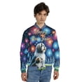 thumbnail image 4 of Happy New Year Havanese Family Cheer Winter Midnight Firework All Over Print 3D Baseball Jacket Havanese Dog Lover Gifts Idea Bomber Jacket Softball - 02025, 4 of 6