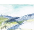 thumbnail image 3 of Weiss, Jan 14x12 Black Modern Framed Museum Art Print Titled - Blue Hills, 3 of 5