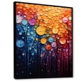 thumbnail image 2 of Designart "Hardedge Art Sublime Tree consistency IV" Abstract Floater Framed Wall Art Living Room, 2 of 7
