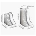 thumbnail image 5 of Women Tall&Short Boot Storage Bags, 2 large+2 small for Travel Grey, 5 of 5