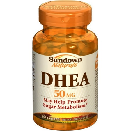 image Sundown Naturals Dhea 50 Mg Tablets 60 Tablets (pack Of 4)