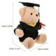 thumbnail image 2 of KAKOWELY Oso de peluche de graduación, adorable oso de peluche, juguete de dibujos animados, oso de peluche, regalo, 2 of 4