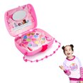 thumbnail image 1 of Juego de maquillaje para niños, juego de simulación, juego de maquillaje de seguridad, juguete para niñas, caja de cosméticos, 1 of 5