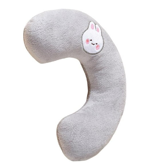 Dog Cats Headrest Sleep Pillows Velvets Pet Half-Moon Pillows Elastics Cushions