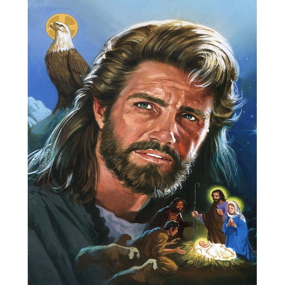 Catholic print picture - St John N - 8" x 10" ready to be framed