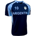 thumbnail image 3 of Just 4 Kicks Argentina Short Sleeve Shirt #10, Big Boys' Athletic Activewear Tee (XL), 3 of 6