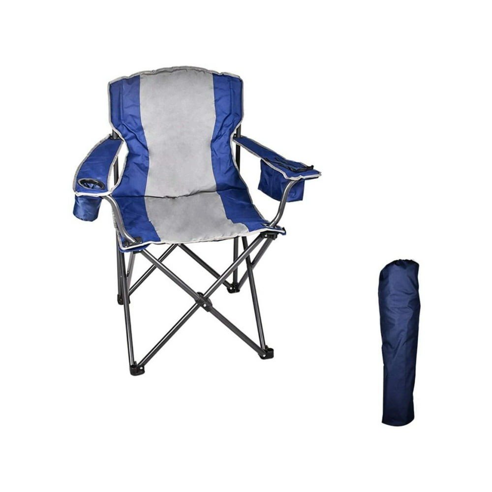 Oversized Camping Chair with Cooler Bag Folding Camping Portable Chair