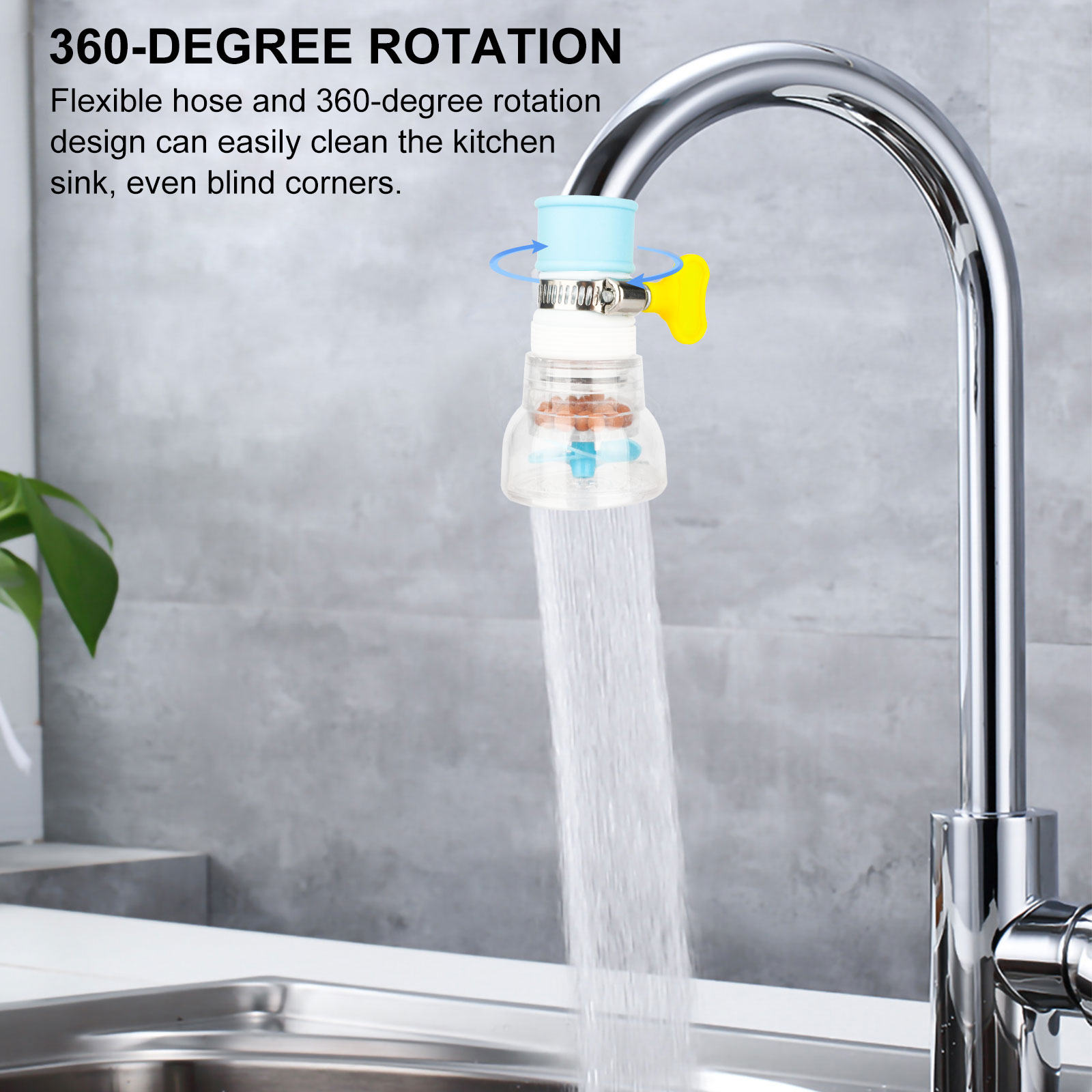 Top Select Tap Water Filter, Tap Water Filter, Degree Rotating, Bathroom  Accessories, tap Filter for Kitchen, Kitchen tap Extension, tap Shower, Sink tap