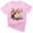 Pink, variant on ICHUANYI Women's Summer Tops Fashion Crewneck Floral Print Short Sleeve T Shirt Casual Loose Shirts New Style