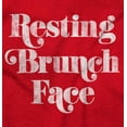 thumbnail image 2 of Resting Brunch Face Cute Funny RBF Women Crewneck Sweatshirt Brisco Brands L, 2 of 6