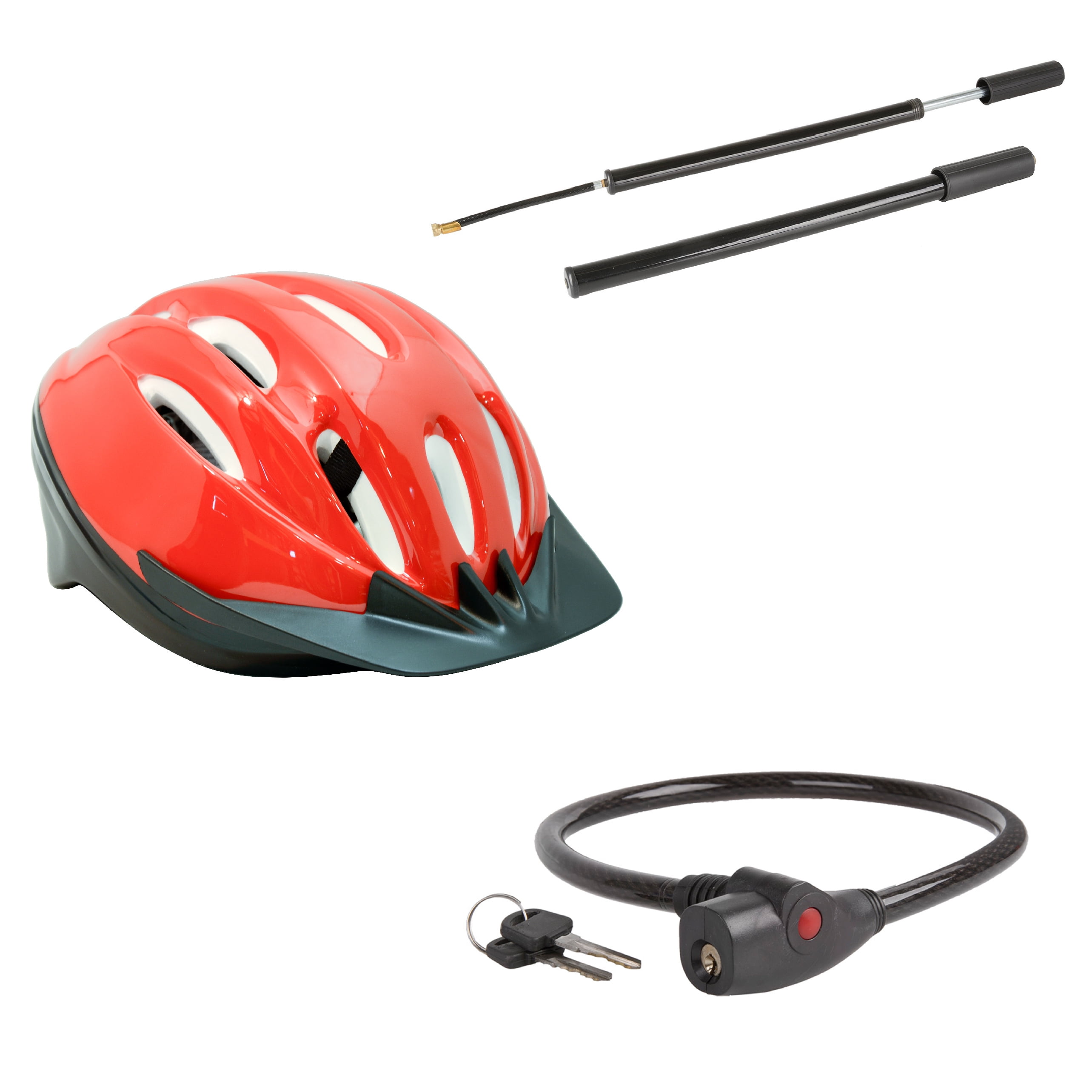 cable lock for helmet