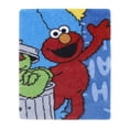 thumbnail image 3 of Sesame Street Toddler Blanket - 40" x 50" - Elmo, Big Bird, Cookie Monster, & Oscar The Grouch, 3 of 4