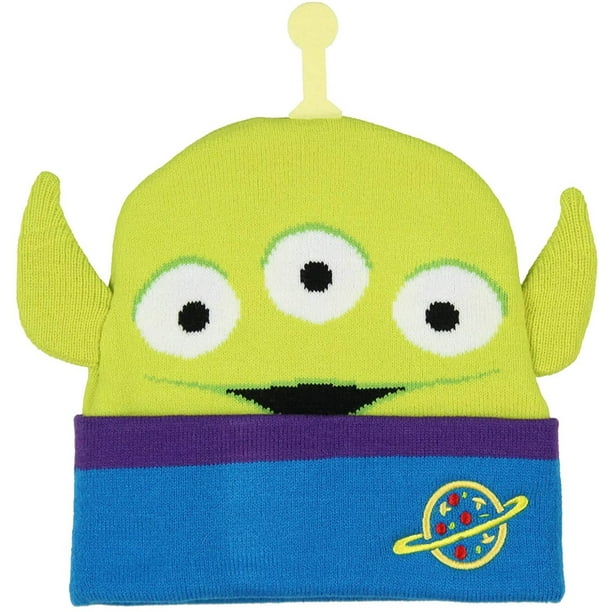Disney Toy Story Pizza Aliens Beanie 3D Character Design Costume Hat Cuffed Beanie