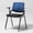 Blue, variant on Folding Desk Chair Meeting Room Chair,Breathable Back Support,Guest Reception Chair,School Classroom Training Conference Room Chairs