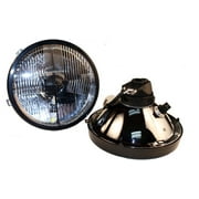 DELTA LIGHTS WATERPROOF (IP-67 RATED) 7" Hi/ Lo Quad-Bar? Xenon Headlights with City Lights for H4 or H13 type harness. (JEEP) | 01-1180-50X