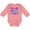 Mauve, variant on Pom Pom Power- cheerleader Boys or Girls Long Sleeve Baby Bodysuit