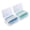 Blue, Green, variant on Xirurus 200PCS Green Interdental Brushes Double-ended Silicone Toothpick Dual-ended Dental Floss Pick with Soft Bristles Disposable Gap Cleaners (2 inches / 5.1 cm)