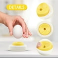 thumbnail image 3 of Perforador de huevos Perforador de cáscaras de huevos duros Aguja de acero inoxidable Perforador de huevos Perforador de huevos Separador de agujeros Herramientas de cocina de panadería, 3 of 5