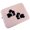 Pink, variant on Osdhezcn Portable Computer Sleeve with Bowtie Rabbits Fashionable Laptop Sleeve Multipurpose Laptops and Tablets Storage Case