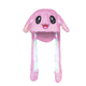 thumbnail image 1 of Gorro de Felpa RM REGALOMEX con orejas Movibles y luces rosa Mediano, 1 of 7