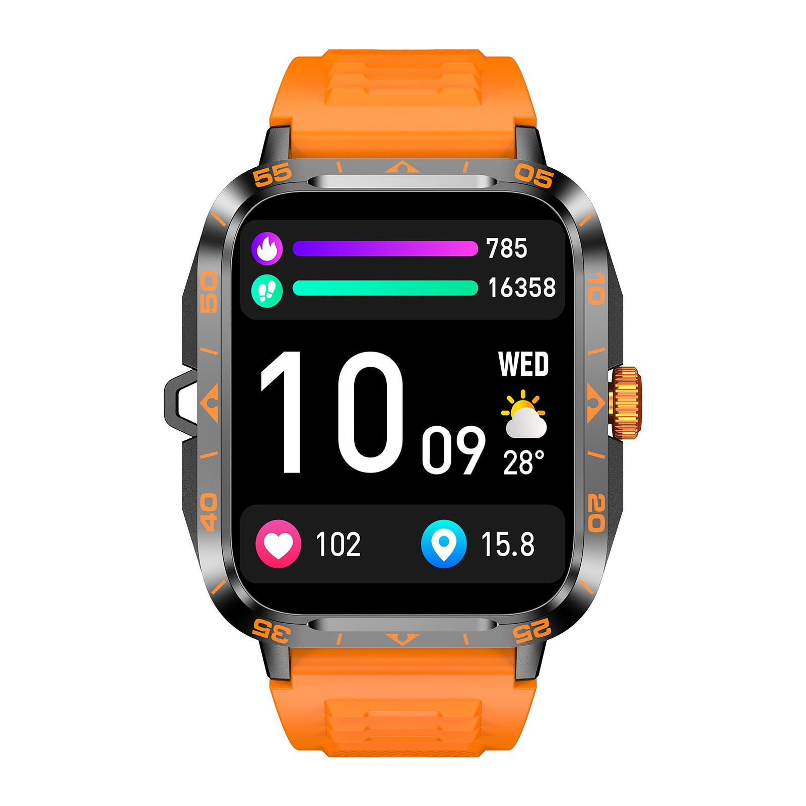 Wzzjkit Smart Watch TFT 240x282IPS Display Screen Smart