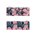 thumbnail image 2 of Wukai Rose Flowers Print Baby Bow Headband for Newborn Infant Baby Toddler Girls, 2 of 5