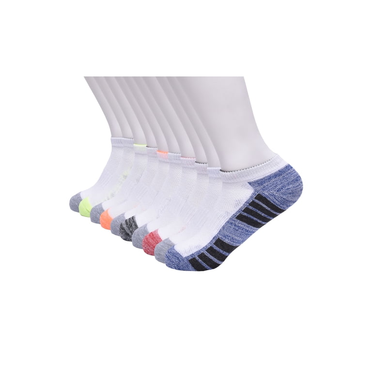 Athletic Works Boys Cushioned No Show Socks 10-Pack photo 3