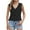 Black, variant on Diufon Womens Dressy Tank Tops Summer Ruffle V Neck Sleeveless Shirts Business Casual Blouses for Office Work