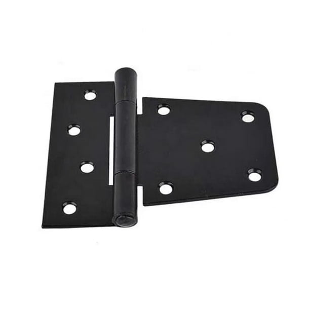 Bisagras de puerta extra pesadas Shuxiu Wang negro hierro forjado