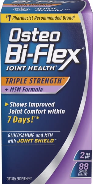 Osteo Bi-Flex Triple Strength With MSM and Glucosamine Tablets, 88 Count