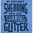 thumbnail image 2 of Shedding Sharing Glitter Dog Fur Puppy Zip Up Hoodie Men's Women's Brisco Brands 2X, 2 of 6
