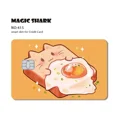 thumbnail image 1 of 1pc Watemelon Gold Coin Hunter Anime Cartoon Smile Matte Front Cover Sticker Film Skin for Metro Debit Credit Card, 1 of 7